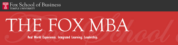 Fox School of Business MBA