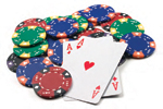 Business Card Exchange and Casino Night