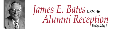 James E. Bates Alumni Reception