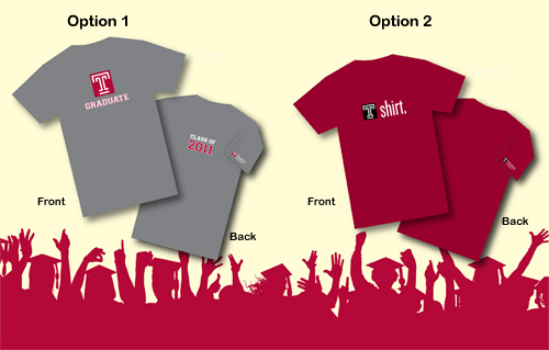 Limited-edition 2011 Temple T-shirts