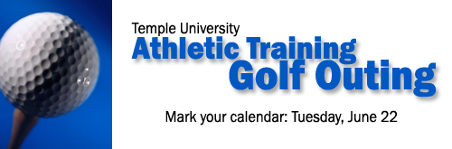 Temple University Athletic Training Golf Outing
