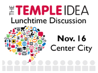 The Temple Idea Philadelphia - "Learning about America from Starbucks -  Nov. 16 in Center City