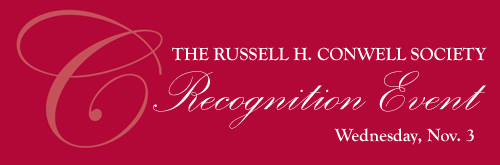 Conwell Society Recognition Event