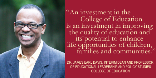 Interim Dean Dr. James Earl Davis