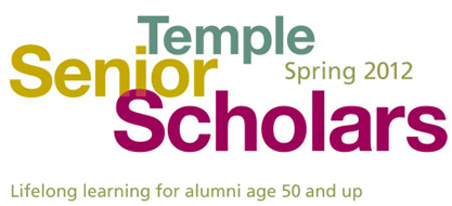 Senior Scholars Spring 2012