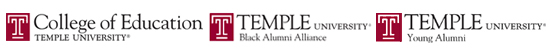Temple University College of Education, Temple University Black Alumni Alliance, Temple University Young Alumni