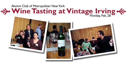 Wine Tasting at Vintage Irving, Monday, Feb. 28