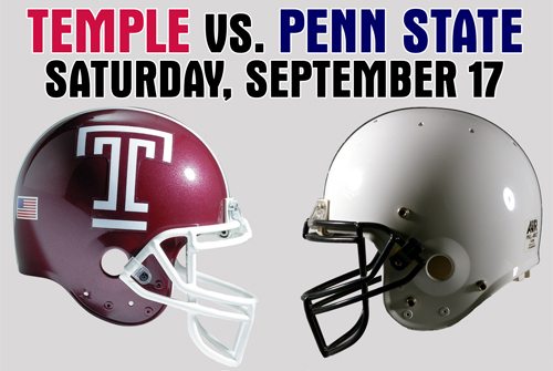 Temple vs. Penn State - Sept. 17