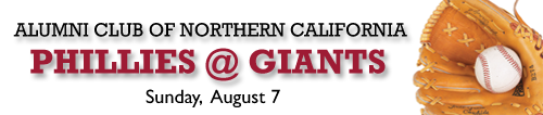 Alumni Club of Northern California - Phillies at Giants - Aug. 7