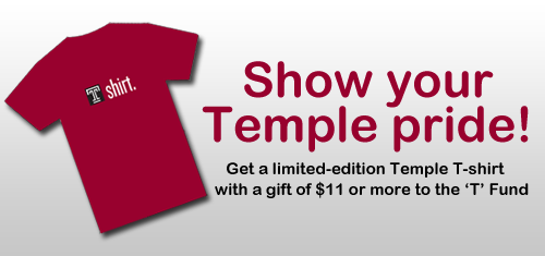 Wear your Temple pride!