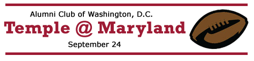 Temple @ Maryland September 24
