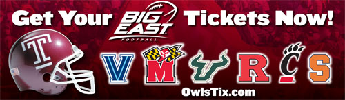 Get Your BIG EAST Tickets Now