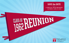 Save the Date: Class of 1962 Reunion