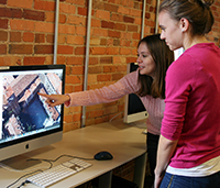 Students at work in Duke University's Wired! Lab. Image courtesy Duke University.