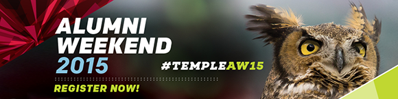 Alumni Weekend 2015 | #TempleAW15 | Register Now!