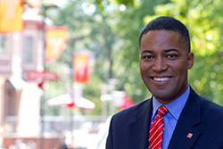 Kenneth E. Lawrence, Jr., vice president of Alumni Relations