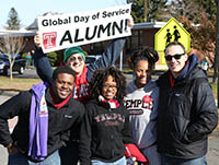 Global Day of Service picture from 2014.
