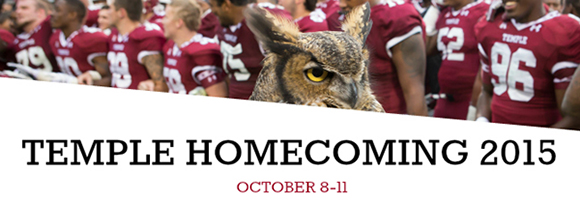 Temple Homecoming 2015 | October 8-11
