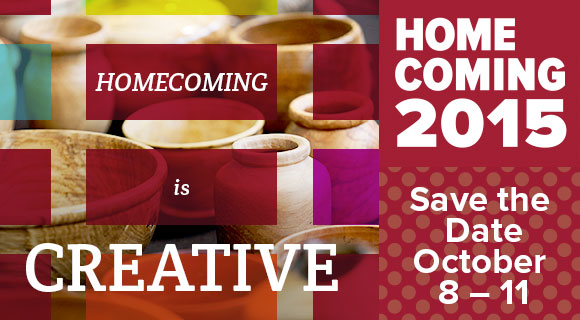 Save the Date: October 8-11 | Homecoming is Creative