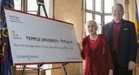 Golden Owls Donate $4 million to Temple