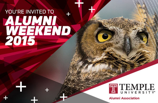 You're invited to Alumni Weekend 2015.