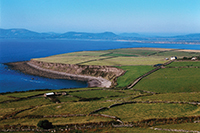 Ireland landscape.