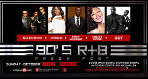 Blast From the Past—90’s R&B Fresh Fest Ticket Discount!