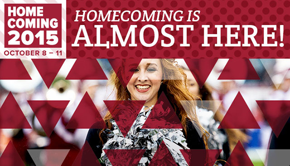Homecoming is Almost Here | Homecoming 2015 October 8-11