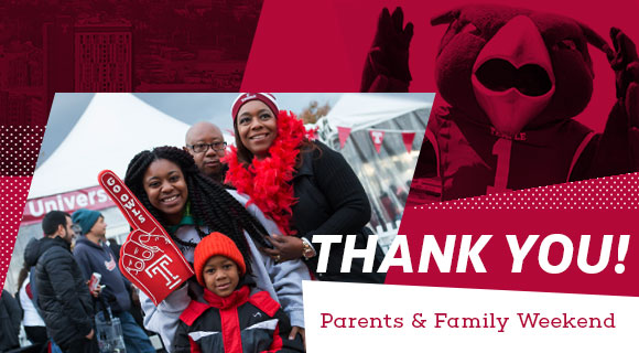 Parents and Family Weekend Thank you!