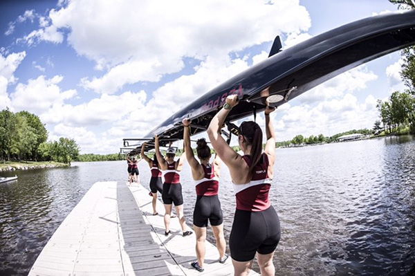 Women's rowing team.