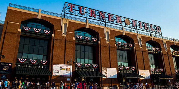 Front of Turner Field