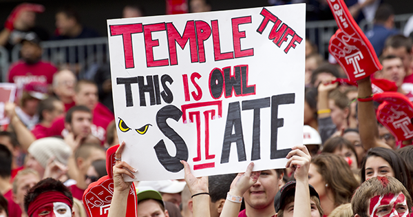 Temple This is owl state