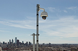6abc Camera and the Philadelphia skyline